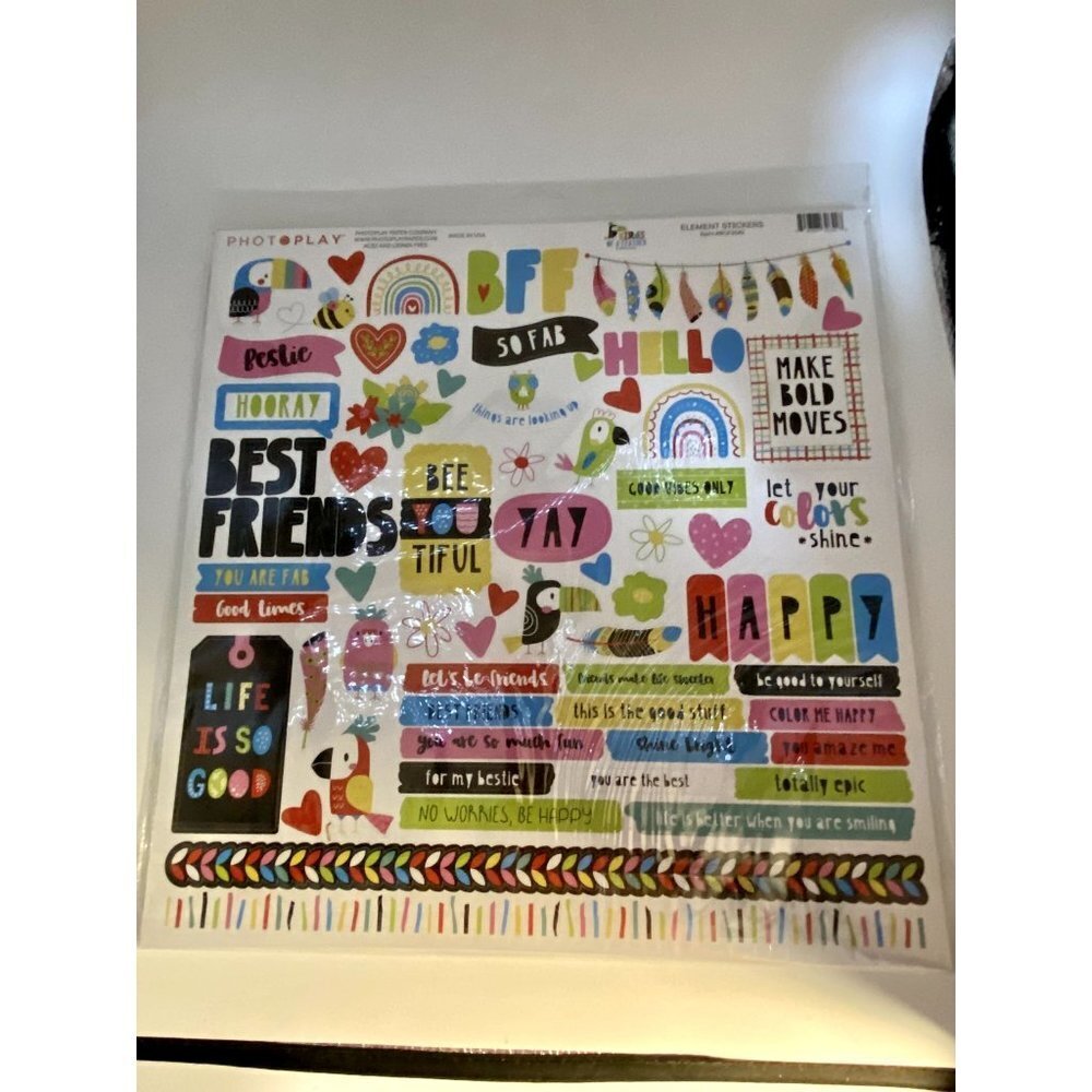 Scrapbooking/Journaling by Photo Play-"Birds of a Feather" by Becky Moore